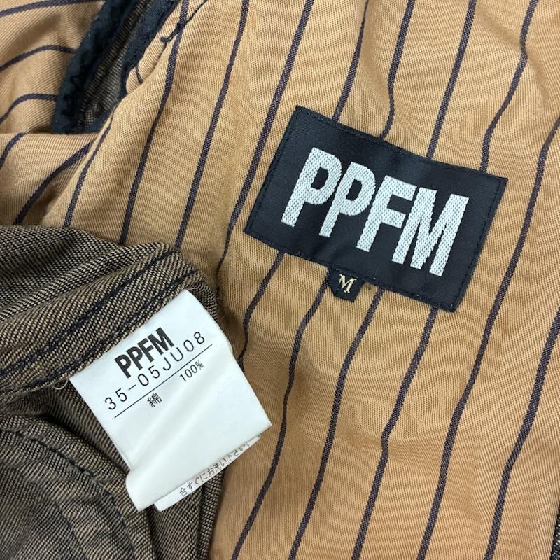 ピーピーエフエム PPFM ジャケット、上着 ジャンパー、ブルゾン 00s ARCHIVE ジップ ギミック 2WAY デニム ジャケット カバーオール M メンズ USED 古着 中古 50167913