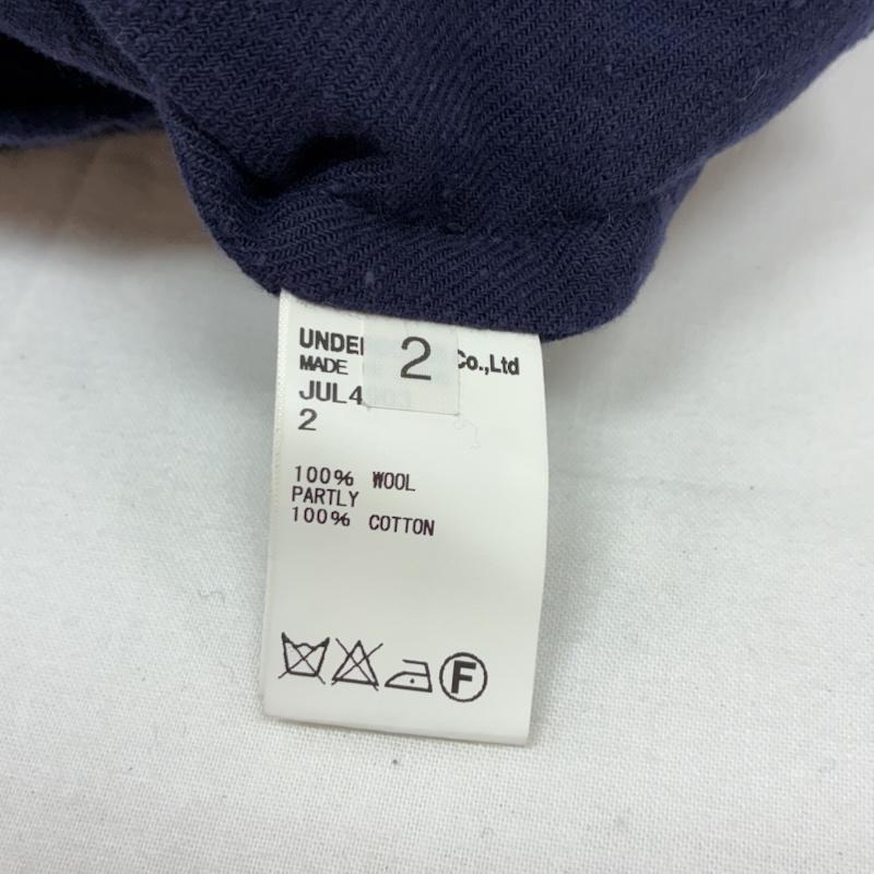 ジョンアンダーカバー JohnUNDERCOVER カーディガン 長袖 ドッキング コットン シャツ ウール カーディガン JUL4903 2 メンズ USED 古着 中古 50167916