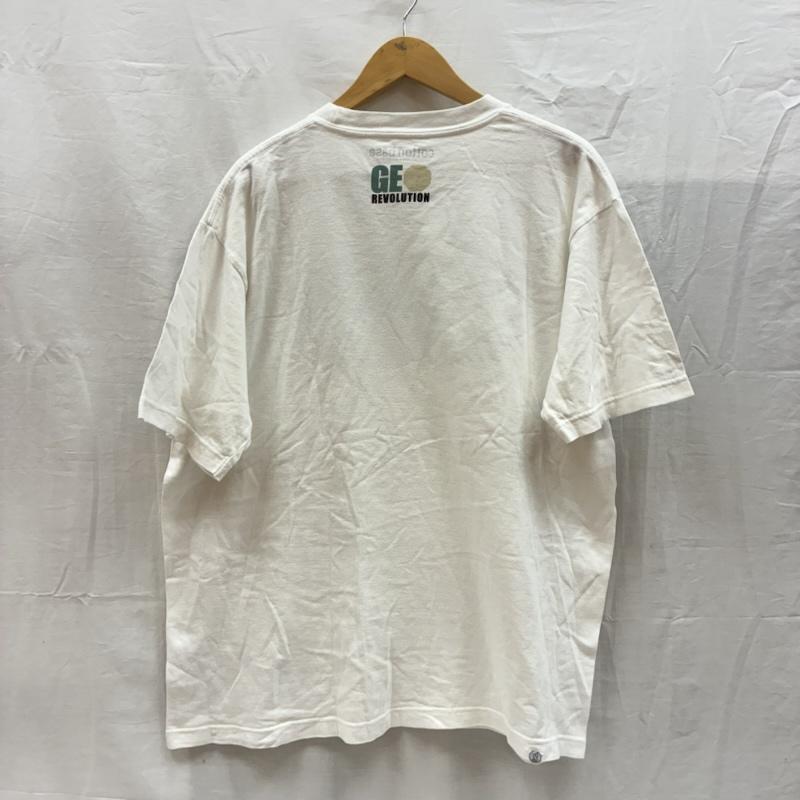 グッドイナフ GOODENOUGH Tシャツ 半袖 00s 2001 cotton base THIS MACHINE KILLS FASCISTS TEE クルーネック Tシャツ アーカイブ L メンズ USED 古着 中古 50167917