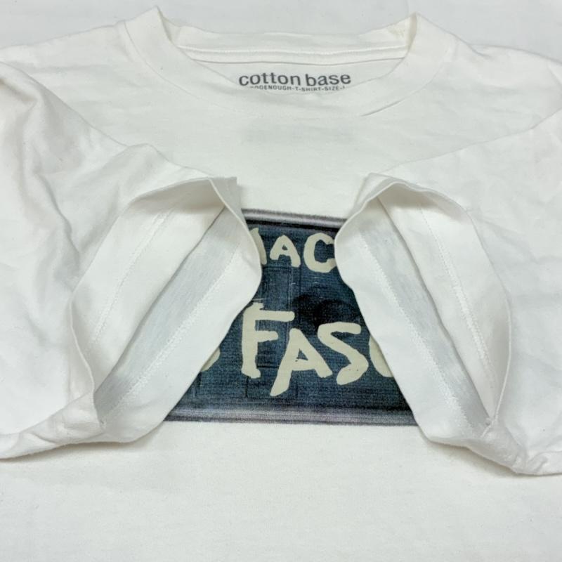 グッドイナフ GOODENOUGH Tシャツ 半袖 00s 2001 cotton base THIS MACHINE KILLS FASCISTS TEE クルーネック Tシャツ アーカイブ L メンズ USED 古着 中古 50167917