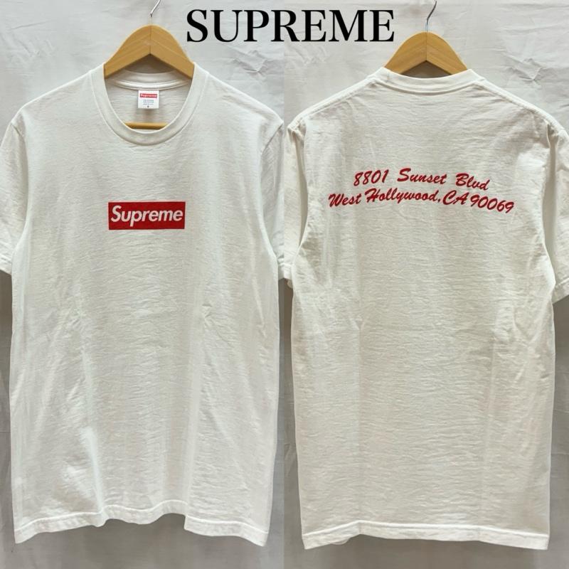 シュプリーム Supreme Tシャツ 半袖 23ss LA West Hollywood Box Logo Tee ウエストハリウッド LA店オープン記念 ボックスロゴ Tシャツ S メンズ USED 古着 中古 50167921