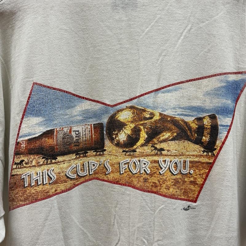 古着 USED Tシャツ 半袖 Kailua カイルア 90年代 ビンテージ Budweiser バドワイザー ビアー Tシャツ 90s VINTAGE XL メンズ USED 古着 中古 50167933