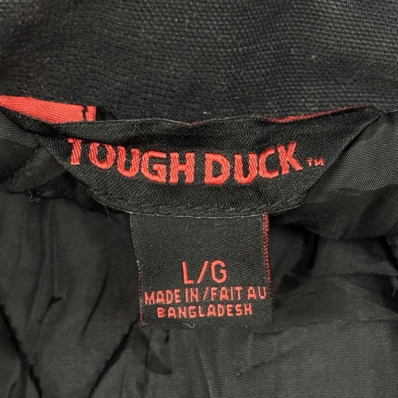 古着 USED ジャケット、上着 ジャンパー、ブルゾン TOUGH DUCK タフダック ワーク ジャケット 中綿 LIGHTNING ZIP L 黒 / ブラック / black メンズ USED 古着 中古 50167935
