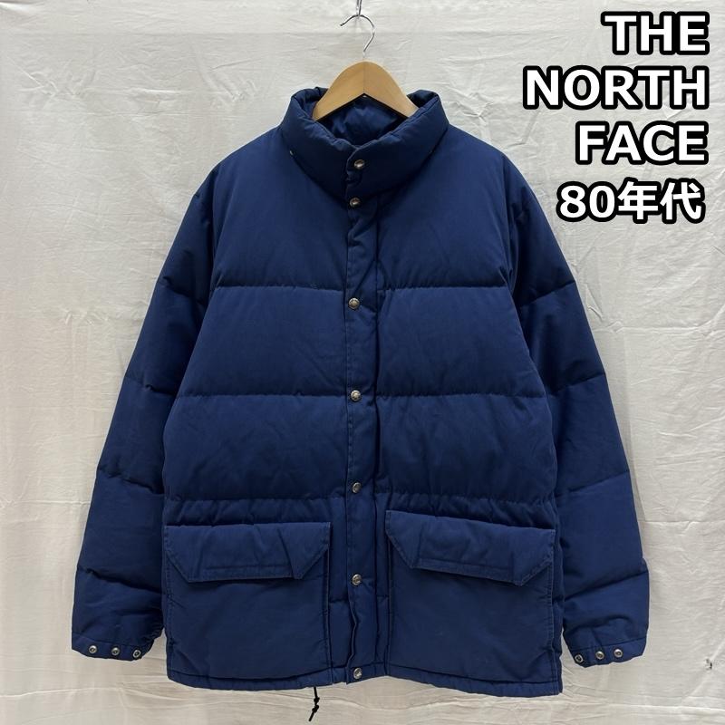 ザノースフェイス THE NORTH FACE ジャケット、上着 ダウンジャケット 80年代 ビンテージ USA製 茶タグ ダウン ジャケット 80s VINTAGE L 紺 / ネイビー / navy メンズ USED 古着 中古 50167937