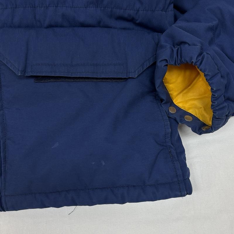 ザノースフェイス THE NORTH FACE ジャケット、上着 ダウンジャケット 80年代 ビンテージ USA製 茶タグ ダウン ジャケット 80s VINTAGE L 紺 / ネイビー / navy メンズ USED 古着 中古 50167937