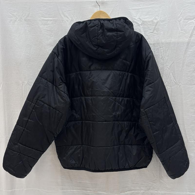 ジェイクルー J.CREW ジャケット、上着 ジャンパー、ブルゾン 90年代 ビンテージ ナイロン 中綿 フード ジャケット 90s VINTAGE L 黒 / ブラック / black メンズ USED 古着 中古 50167938