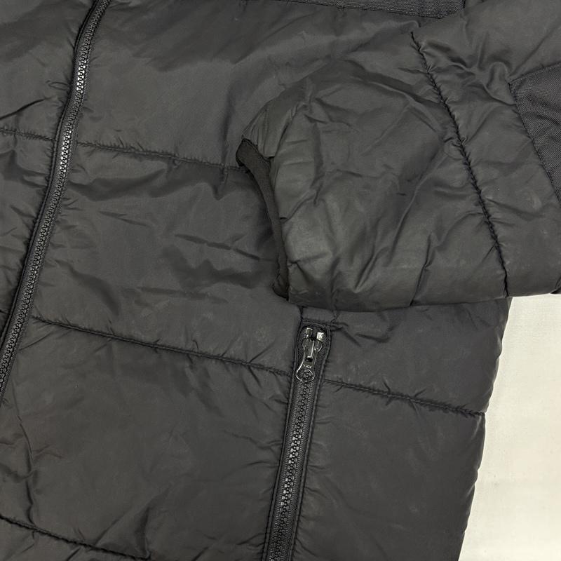 ジェイクルー J.CREW ジャケット、上着 ジャンパー、ブルゾン 90年代 ビンテージ ナイロン 中綿 フード ジャケット 90s VINTAGE L 黒 / ブラック / black メンズ USED 古着 中古 50167938