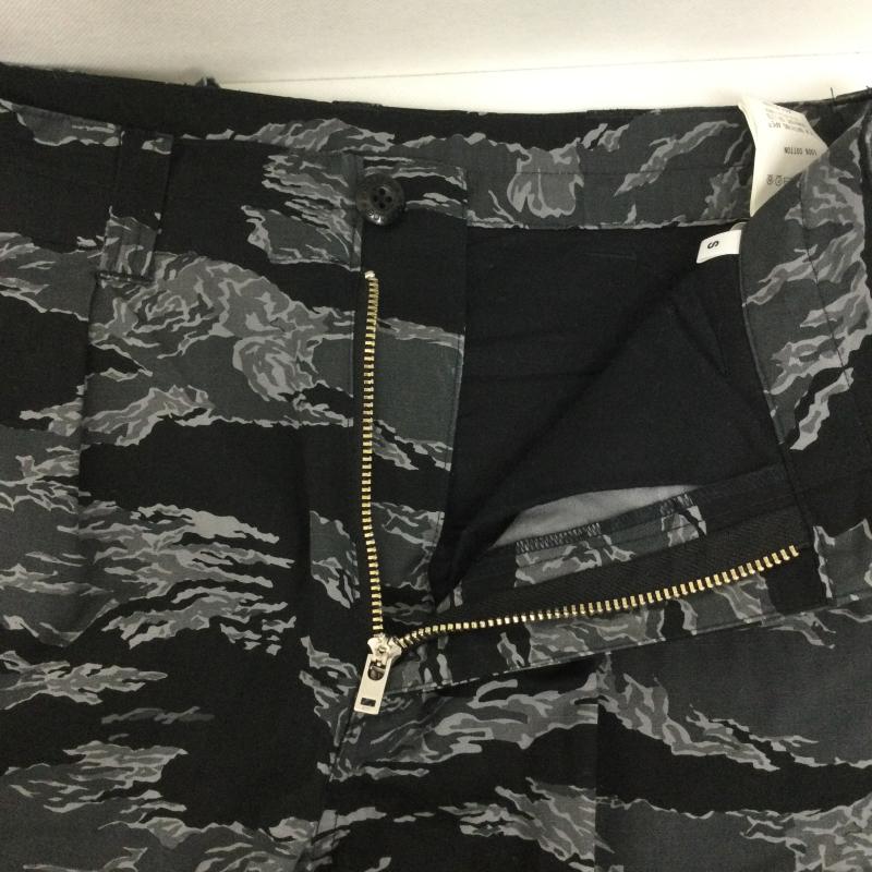 アベイシングエイプ A BATHING APE パンツ ワークパンツ、ペインターパンツ A BATHING APE タイガーカモ カーゴパンツ コットン カモフラ 001PTI701002F S カモフラージュ柄・迷彩 黒 / ブラック / black メンズ USED 古着 中古 50167942