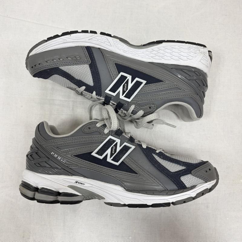 ニューバランス New Balance スニーカー スニーカー M1906RC ロゴ メッシュ スウェード レザー スニーカー ランニング 27.0cm ロゴ、文字 灰 / グレー / gray メンズ USED 古着 中古 50167947