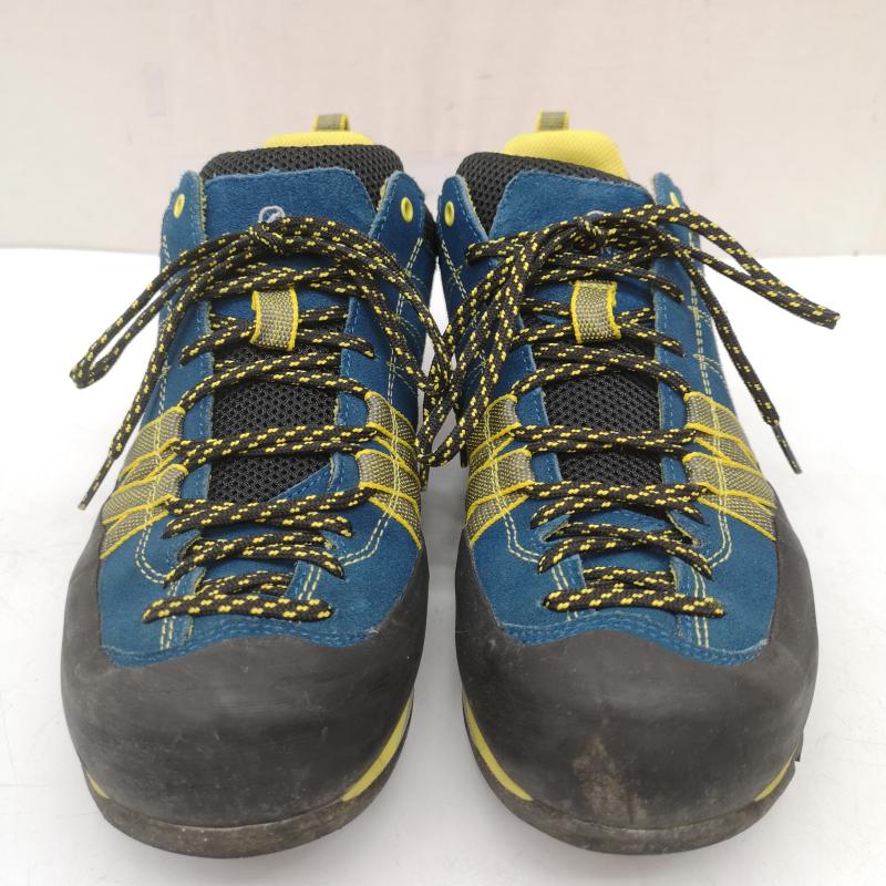 古着 USED スニーカー スニーカー SCARPA CRUX スカルパ クラックス アプローチ シューズ UK：6.5 青 / ブルー / blue メンズ USED 古着 中古 50167951