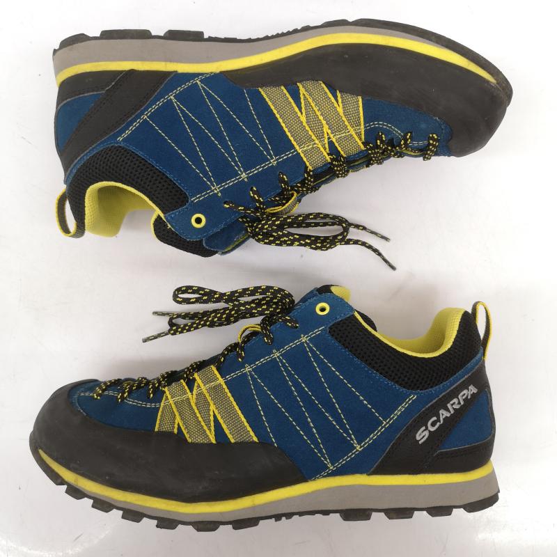 古着 USED スニーカー スニーカー SCARPA CRUX スカルパ クラックス アプローチ シューズ UK：6.5 青 / ブルー / blue メンズ USED 古着 中古 50167951