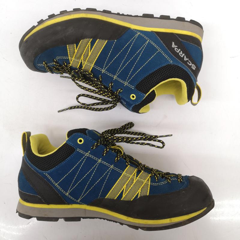 古着 USED スニーカー スニーカー SCARPA CRUX スカルパ クラックス アプローチ シューズ UK：6.5 青 / ブルー / blue メンズ USED 古着 中古 50167951