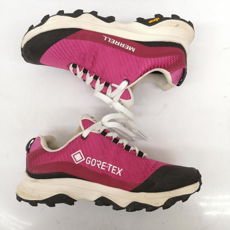 メレル MERRELL スニーカー スニーカー J067672 Moab Speed Storm モアブ スピードストーム Gore-Tex ハイキング シューズ 25.0cm 桃 / ピンク / pink レディース USED 古着 中古 50167952