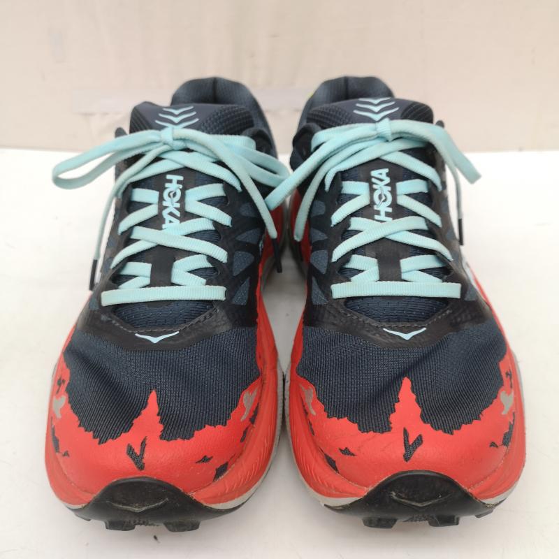 ホカ オネオネ HOKA ONEONE スニーカー スニーカー 1155115-SSC TORRENT 4 トレント トレイル ランニング シューズ 27.0cm 紺 / ネイビー / navy メンズ USED 古着 中古 50167954