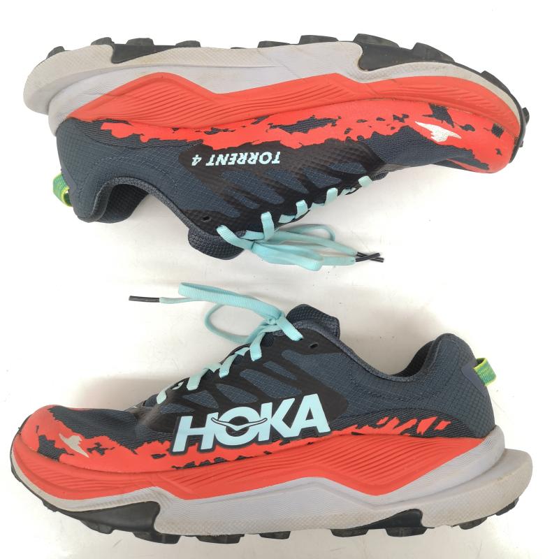 ホカ オネオネ HOKA ONEONE スニーカー スニーカー 1155115-SSC TORRENT 4 トレント トレイル ランニング シューズ 27.0cm 紺 / ネイビー / navy メンズ USED 古着 中古 50167954