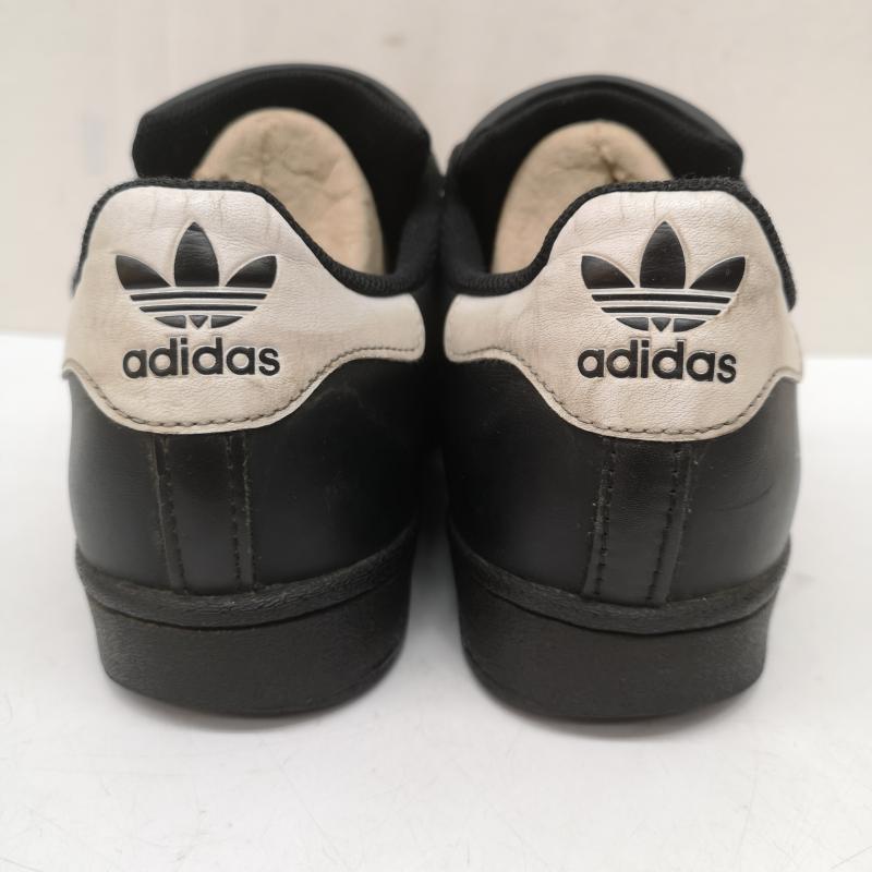 アディダス adidas スニーカー スニーカー EG4959 SUPERSTAR スーパースター 金ベロ シェルトゥ レザー スニーカー 25.5cm 黒 / ブラック / black メンズ USED 古着 中古 50167955