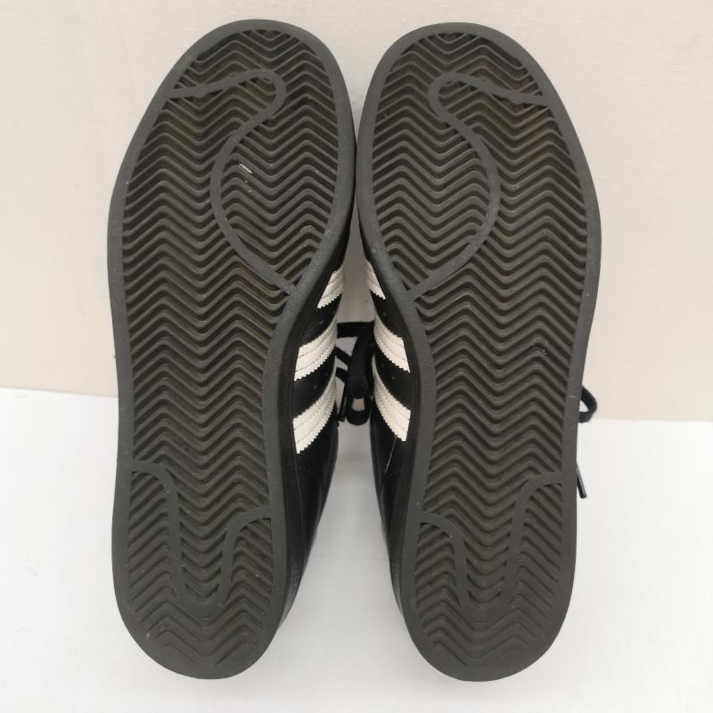 アディダス adidas スニーカー スニーカー EG4959 SUPERSTAR スーパースター 金ベロ シェルトゥ レザー スニーカー 25.5cm 黒 / ブラック / black メンズ USED 古着 中古 50167955