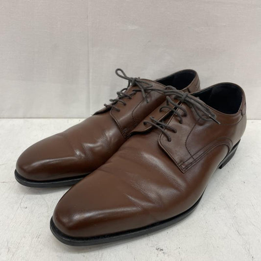 リーガル REGAL 革靴 革靴 レザー ビジネス シューズ 外羽根 プレーントゥ 25.5cm 茶 / ブラウン / brown メンズ USED 古着 中古 50167960
