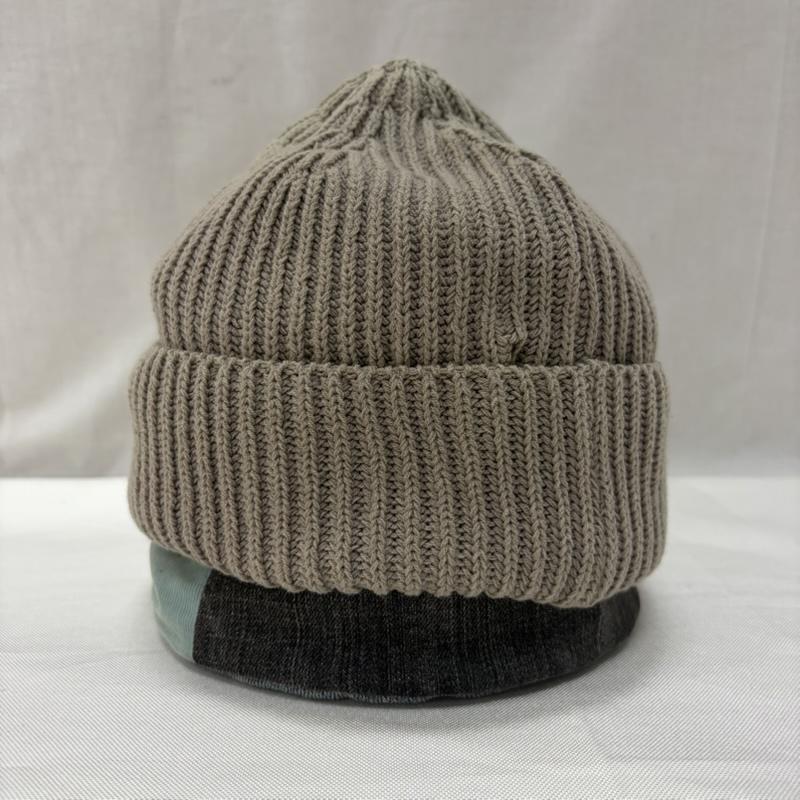 古着 USED 帽子 ニット帽 CA4LA x KAMIYA KMY Beanie カミヤ カシラ ビーニー g16ca106-0 FREE ロゴ、文字 X 刺繍 ベージュ / ベージュ / beige メンズ USED 古着 中古 50167962