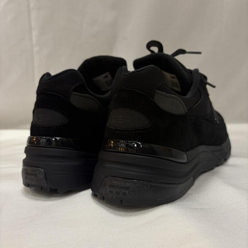 ニューバランス New Balance スニーカー スニーカー U992TB made in usa Dワイズ トリプルブラック 28.5cm 28.5cm 無地 黒 / ブラック / black メンズ USED 古着 中古 50167964