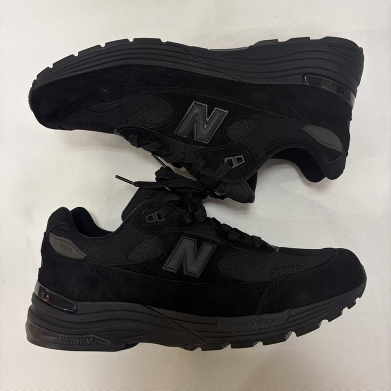 ニューバランス New Balance スニーカー スニーカー U992TB made in usa Dワイズ トリプルブラック 28.5cm 28.5cm 無地 黒 / ブラック / black メンズ USED 古着 中古 50167964