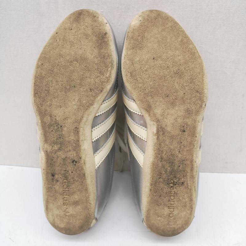 アディダス adidas スニーカー スニーカー JQ0593 アディダス オリジナルス トーキョ― レザー スニーカー 24.0cm 銀 / シルバー / silver color レディース USED 古着 中古 50167970