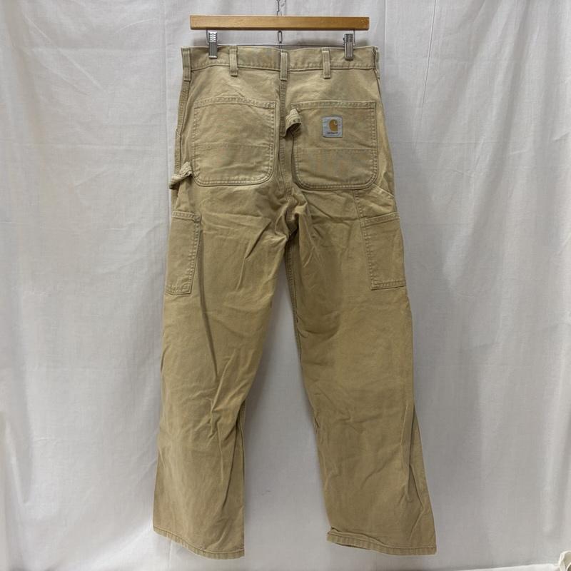 カーハート Carhartt パンツ ワークパンツ、ペインターパンツ USA製 ペインターパンツ beige ワークパンツ - ロゴ、文字 ベージュ / ベージュ / beige メンズ USED 古着 中古 50167971