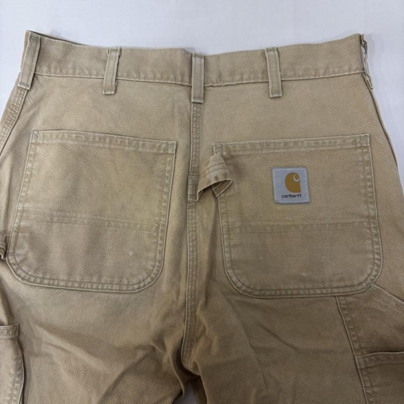 カーハート Carhartt パンツ ワークパンツ、ペインターパンツ USA製 ペインターパンツ beige ワークパンツ - ロゴ、文字 ベージュ / ベージュ / beige メンズ USED 古着 中古 50167971