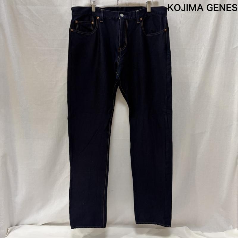 コジマジーンズ KOJIMAGENES パンツ デニム、ジーンズ ストレッチススリムトレートデニムパンツ 裏起毛 indigo 38 日本製 - 無地 インディゴ / インディゴ / Indigo メンズ USED 古着 中古 50167973