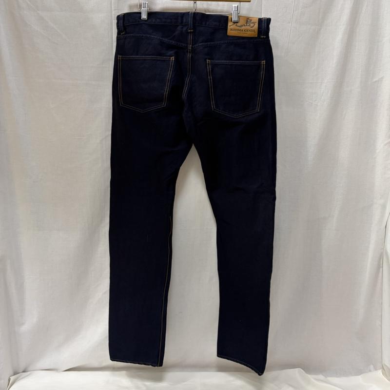 コジマジーンズ KOJIMAGENES パンツ デニム、ジーンズ ストレッチススリムトレートデニムパンツ 裏起毛 indigo 38 日本製 - 無地 インディゴ / インディゴ / Indigo メンズ USED 古着 中古 50167973