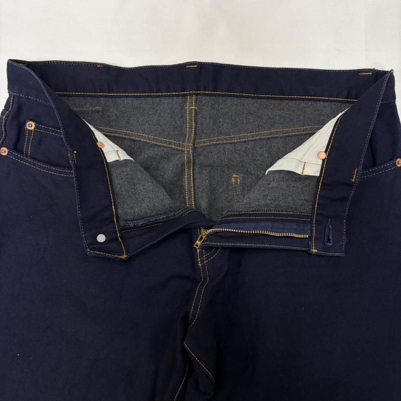コジマジーンズ KOJIMAGENES パンツ デニム、ジーンズ ストレッチススリムトレートデニムパンツ 裏起毛 indigo 38 日本製 - 無地 インディゴ / インディゴ / Indigo メンズ USED 古着 中古 50167973