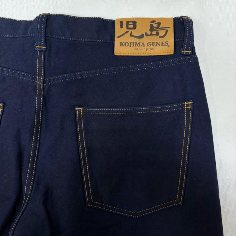 コジマジーンズ KOJIMAGENES パンツ デニム、ジーンズ ストレッチススリムトレートデニムパンツ 裏起毛 indigo 38 日本製 - 無地 インディゴ / インディゴ / Indigo メンズ USED 古着 中古 50167973