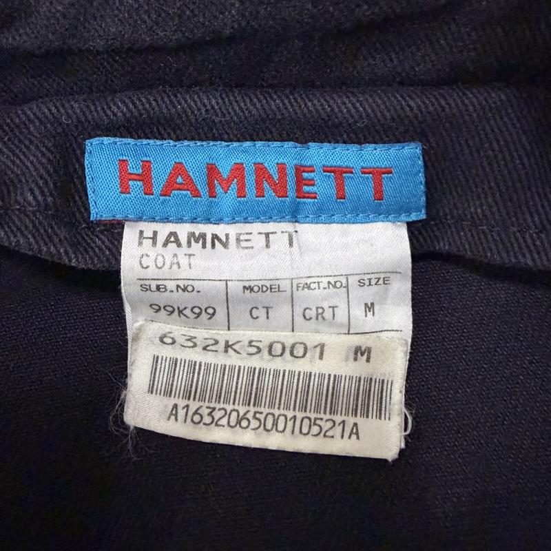 ハムネット HAMNETT ジャケット、上着 ジャケット、ブレザー 90s 00s ARCHIVE ミリタリージャケット black M カスタム M ロゴ、文字 黒 / ブラック / black メンズ USED 古着 中古 50167975