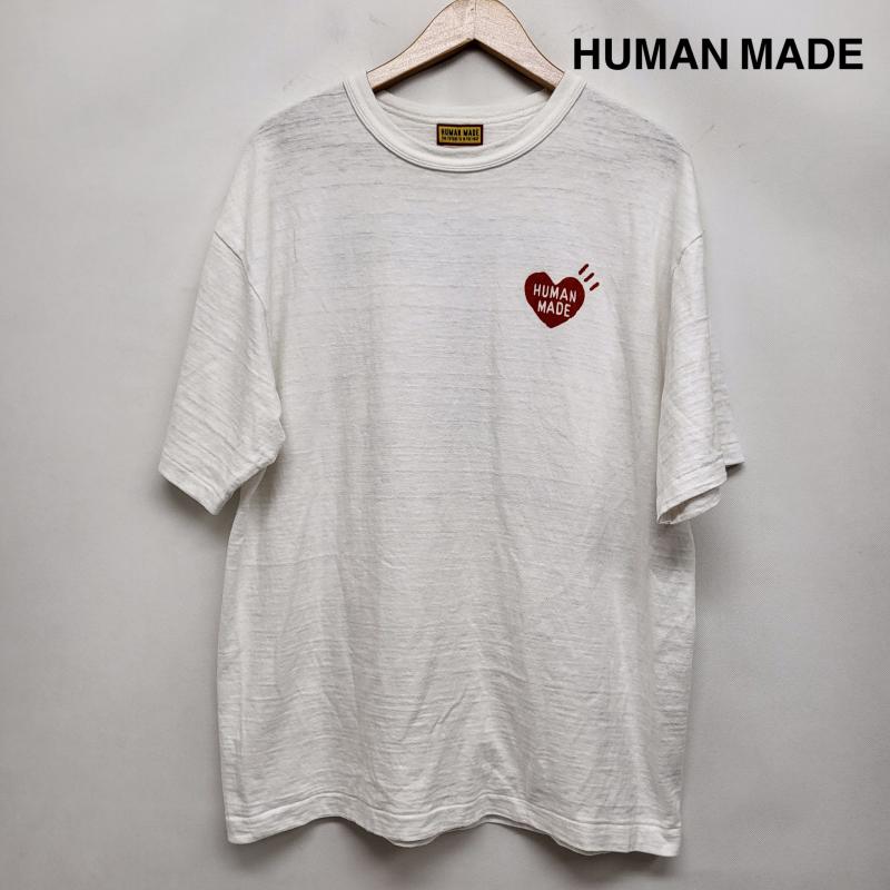 ヒューマンメード HUMAN MADE Tシャツ 半袖 DUCK Tee/カモプリント/Tシャツ/XL/コットン/WHT XL 白 / ホワイト / white メンズ USED 古着 中古 50167976