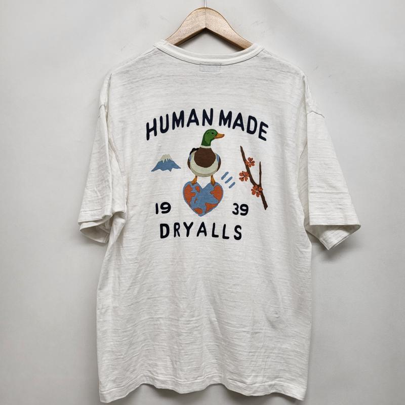 ヒューマンメード HUMAN MADE Tシャツ 半袖 DUCK Tee/カモプリント/Tシャツ/XL/コットン/WHT XL 白 / ホワイト / white メンズ USED 古着 中古 50167976