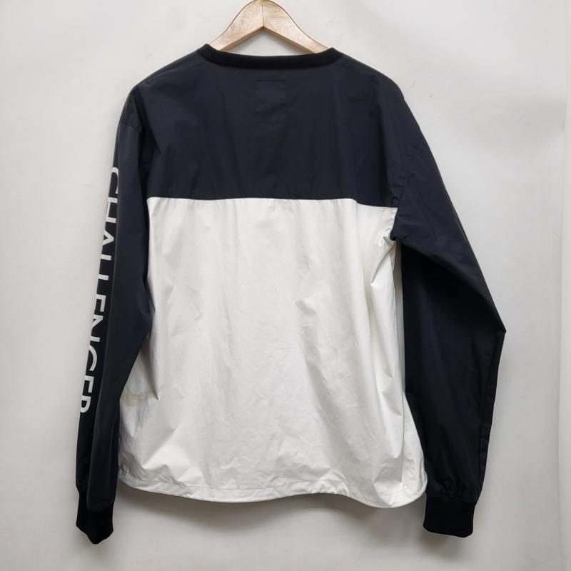 チャレンジャー CHALLENGER カットソー 長袖 TECHNICAL LAYER JACKET ジャケット S ナイロン CLG-JK 020-006 S 白 / ホワイト / white X 黒 / ブラック / black メンズ USED 古着 中古 50167978