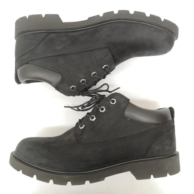 ティンバーランド Timberland ブーツ 一般 TB1A4422001 オックスフォード クラシック WP ヌバック レザー ブーツ シューズ 27.5cm 黒 / ブラック / black メンズ USED 古着 中古 50167980