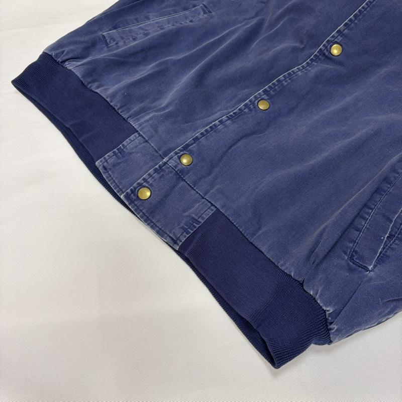 スターター STARTER ジャケット、上着 ジャンパー、ブルゾン 90s Korea製 NEWYORK YANKEES デニムスタジャン XL 内側ペイズリー XL ロゴ、文字 インディゴ / インディゴ / Indigo X 灰 / グレー / gray メンズ USED 古着 中古 50167981