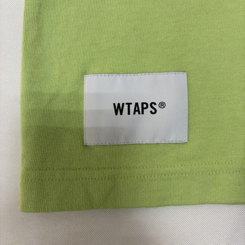ダブルタップス WTAPS Tシャツ 長袖 241ATDT-CSM12 OBJ 01 / LS / COTTON. PRTC light green X03(L) 3 ロゴ、文字 薄緑 / ライトグリーン / メンズ USED 古着 中古 50167983