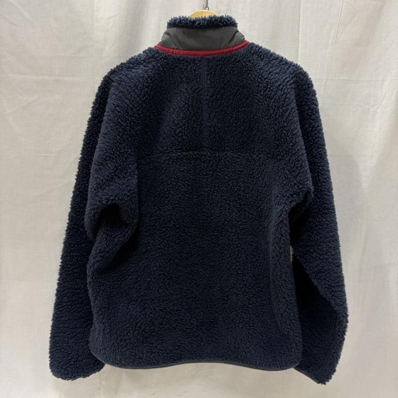 パタゴニア patagonia ジャケット、上着 ジャンパー、ブルゾン 23056 CLASSIC RETRO-X JACKET navy M フリース ボア M ロゴ、文字 紺 / ネイビー / navy メンズ USED 古着 中古 50167985