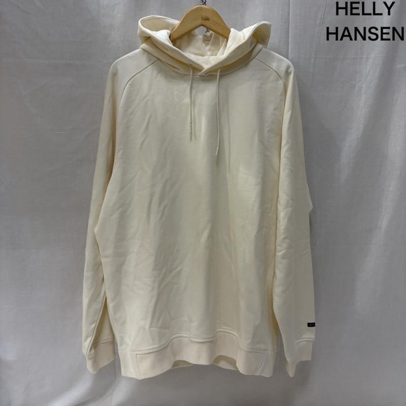 ヘリーハンセン HELLY HANSEN パーカー 長袖 HH32475 HH Bottle Black Bulky Parka プルオーバーパーカー IVOLY XL XL ワンポイント アイボリー / アイボリー / メンズ USED 古着 中古 50167986