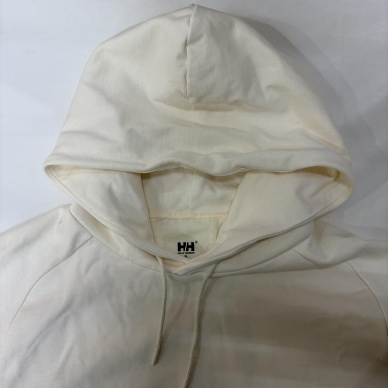 ヘリーハンセン HELLY HANSEN パーカー 長袖 HH32475 HH Bottle Black Bulky Parka プルオーバーパーカー IVOLY XL XL ワンポイント アイボリー / アイボリー / メンズ USED 古着 中古 50167986