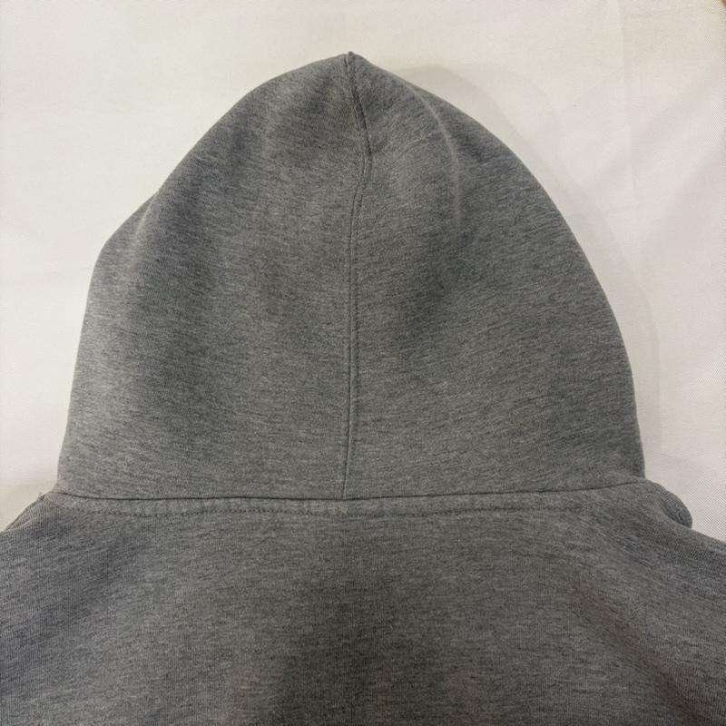 ステューシー STUSSY パーカー 長袖 90s USA製 OLD STUSSY ロゴプリント プルオーバーHOODIE gray L 紺タグ 裏起毛 L ロゴ、文字 X プリント 灰 / グレー / gray メンズ USED 古着 中古 50167987