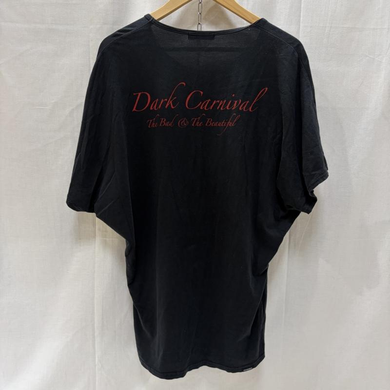 ヒステリックグラマー HYSTERIC GLAMOUR Tシャツ 半袖 DARK CARNIVAL フォトプリントTシャツ ドルマンTシャツ black FREE FREE  黒 / ブラック / black レディース USED 古着 中古 50167989