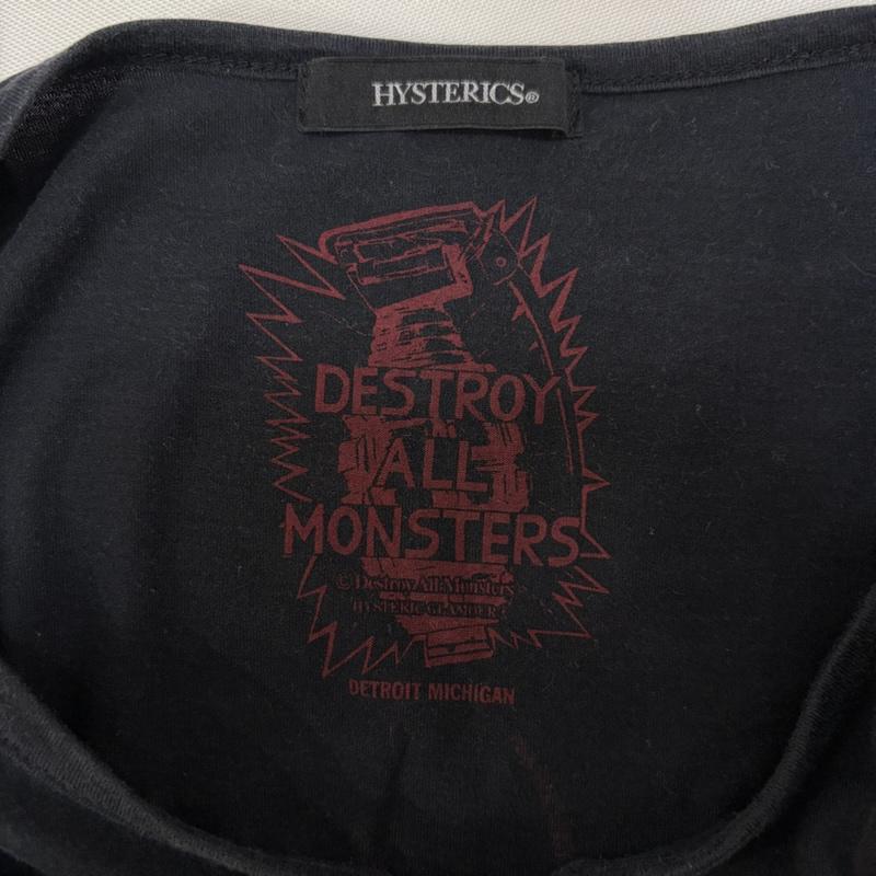 ヒステリックグラマー HYSTERIC GLAMOUR Tシャツ 半袖 DARK CARNIVAL フォトプリントTシャツ ドルマンTシャツ black FREE FREE  黒 / ブラック / black レディース USED 古着 中古 50167989