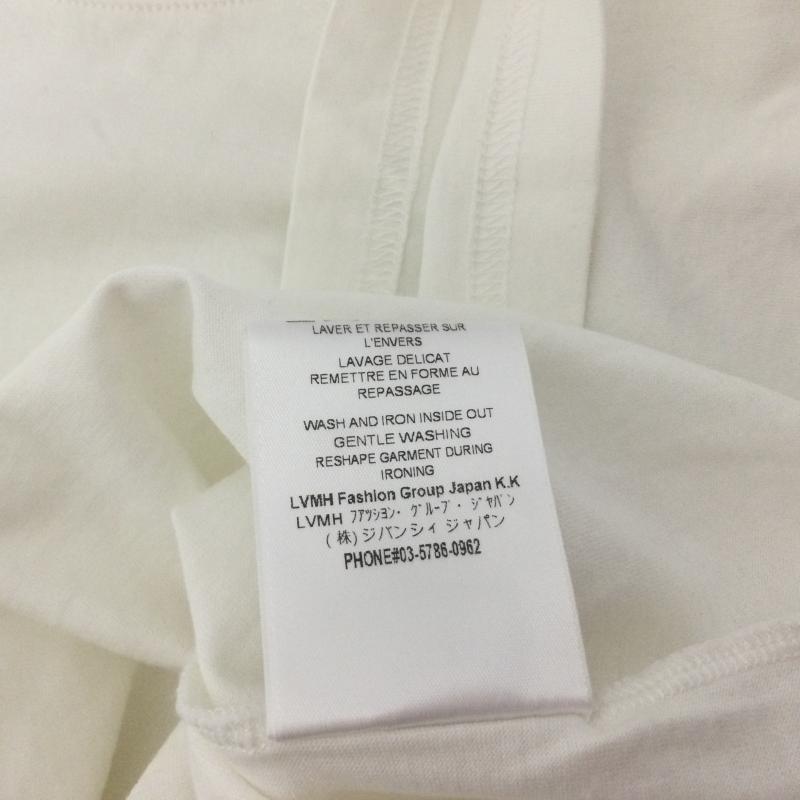 ジバンシィ GIVENCHY Tシャツ 半袖 ロゴ刺繍 SLIM FIT 半袖Tシャツ BM70LV3002 S ロゴ、文字 白 / ホワイト / white X 黒 / ブラック / black メンズ USED 古着 中古 50167990