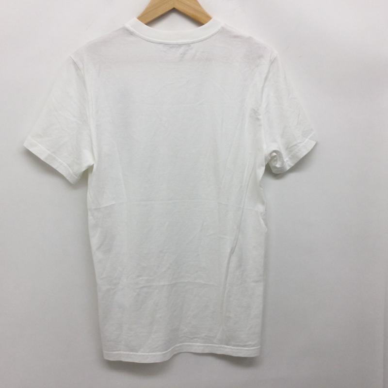 ジバンシィ GIVENCHY Tシャツ 半袖 ロゴ刺繍 SLIM FIT 半袖Tシャツ BM70LV3002 S ロゴ、文字 白 / ホワイト / white X 黒 / ブラック / black メンズ USED 古着 中古 50167990