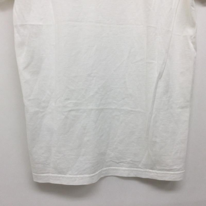 ジバンシィ GIVENCHY Tシャツ 半袖 ロゴ刺繍 SLIM FIT 半袖Tシャツ BM70LV3002 S ロゴ、文字 白 / ホワイト / white X 黒 / ブラック / black メンズ USED 古着 中古 50167990
