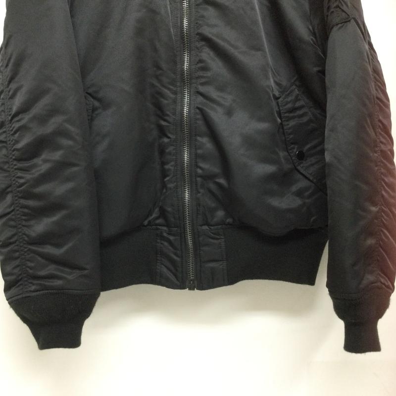 アルファ インダストリー Alpha Industries ジャケット、上着 フライトジャケット 20004-201 MA-1 フライトジャケット XL 無地 黒 / ブラック / black メンズ USED 古着 中古 50167992