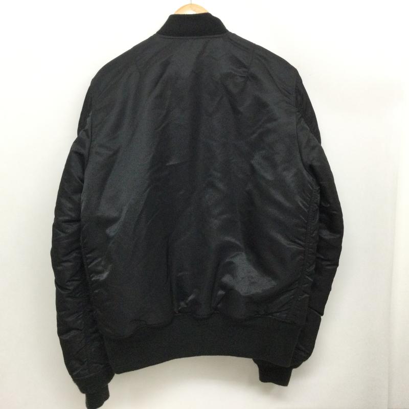 アルファ インダストリー Alpha Industries ジャケット、上着 フライトジャケット 20004-201 MA-1 フライトジャケット XL 無地 黒 / ブラック / black メンズ USED 古着 中古 50167992